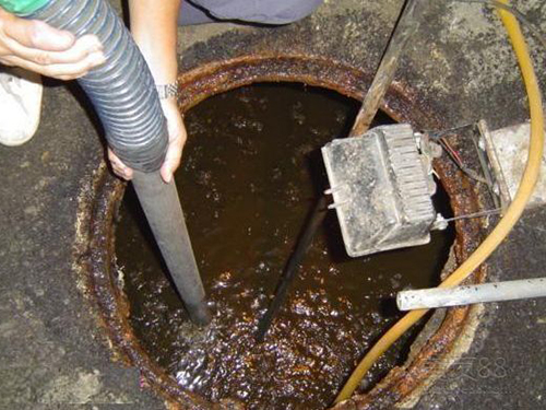 克东隔油池清理